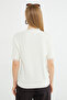 Lace Sleeves and Collar Knitwear Blouse - 7