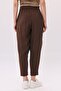 Elastic Waist Pants with Eyelet Detail - 4
