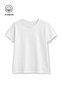 Boys and Girls Ripped Detailed Plain Short Sleeve Summer T-Shirt - 2