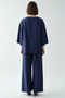 Women's Plus Size V-Neck Three Quarter Sleeve Modal Blouse Pants Set Relaxed Fit Woven Fabric Casual - 5