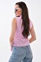 Women's Side Tie Sleeveless Blouse 260570 - 5