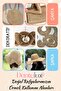 Special Orum Glitter Paper Thread - Favorite Thread for Bag & Hat Making (250 Gr - 250 Meters) Pale Gold - 4