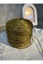 Special Orum Glitter Paper Thread - Favorite Thread for Bag & Hat Making (250 Gr - 250 Meters) Gold - 8