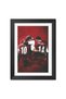 Alayra Arsenal Legend Thierry Henry & Bergkamp Poster Framed Painting with Black Frame