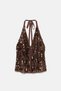 Pullu halter top - 6