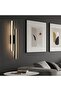 Wall Light LED Indoor, 16W 1800LM Wall Lamp Modern, Warm White 3000K, Black Long Wall Sconce Acrylic for Bedroom, Living Room, Corridor, Hallway - 6