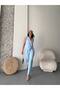 Women's 4 Button Vest Pants Stylish Blazer Suit - 5