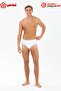 Premium Men's White 100% Cotton Single Jersey Fabric Comfortable Comfy Slip Underpants - 3