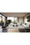 Demaris 4 Seater Fabric Sofa | Three Seat Sofas | L305xW123xH72cm - Light Brown - 8