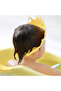 - Adjustable Crown Kids Shower Cap - Yellow - 4