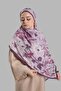 Dried Rose Zera Shawl Collection Italian Stitched Miracle Fabric Floral Pattern 202132_18 - 2