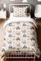 Scoop Work Patterned Single Baby Kids Bedding Set - 2