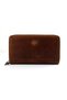 Men's Genuine Leather Brown Multi-Compartment Handbag - 2