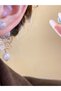Set of 5 - Faux Pearl Embellished Earrings - 5