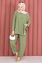 Arma Detailed Casual Summer Suit Khaki - 3