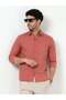 Premium Coral Pink Oxford Solid Shirt - 2
