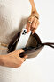 Brown Clutch Portfolio Women's Handbag Shoulder Bag Crossbody Bag - 4