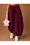 Girl's Wrinkled Balloon Pants - 3