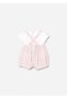 Baby Girl T-Shirt Short Jumpsuit Set Pink 1638 - 2