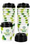 20 Pack Ripple Wall Paper Cups with Black Sip Lids | Disposable Hot Coffee Cups | Double Wall Insulated Cups