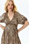 MAMA Balloon-sleeved midi dress - 3