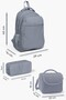 3-Piece School Bag Set: Bag+Thermo Lunch Bag+Pencil Bag Set - 5
