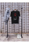 God of War Gamer Printed Circular Neck Cotton Oversize Fit Unisex Short Sleeve Tshirt - 3