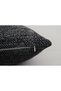 Anthracite Textured Decorative Throw Pillow Cover Modern Chenille Design - 6