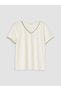 Vizyon New Season V-Neck Women's Capri Pajama Set - 6