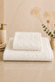 Sahara |   2-Piece Bath Towel Set |   Towel |   Bath Towel I Hammam Set I Dowry Towel |   (70 X 140 cm - 50 X 90 cm) - 2