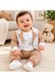 Ley Bebe 3-Piece Set with Teddy Bear Jacket - 2