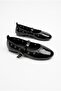 35016 Comfortable Soft Ballet Shoes with Buckle Detail for Women - 5