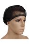 Disposable Hair Net Cap Black – Non Woven Clip Cap, Nurse Cap, Bouffant Style Medical Hair Net, 100 Pcs - 6