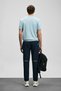 111020323 Fınto Modern Graphic Men's T-Shirt T-Shirt Men's T-Shirt Blue - 5