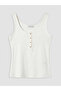 Lcw Everyday White U-Neck Women's Undershirt - 5