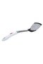 Stainless Steel Slotted Turner Silver/Black/White - 2