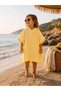 Lemon |   Children's Poncho |   Hooded Beach & Pool Poncho |   60X60 cm