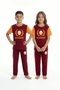 Original Licensed Children's Crew Neck Short Sleeve Pajama Set 100% Cotton - 5