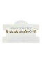 Silver Color Hollow Heart Chain Yellow White Elevator Steel Bracelet - 3623 - 2