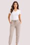 Women's 3-Piece V-Neck Cotton & Modal Short Sleeve Basic Stretchy T-Shirt - 3-Piece Advantage Pack - 4