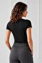 Women's Crew Neck Short Sleeve 3-Pack Basic T-Shirt - Cotton & Modal Stretch Fabric - 6