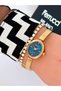 Steel Strap Minimal Case 2 Year Warranty 3 Atm Waterproof Women's Wristwatch + Bracelet Gift
