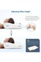 Orthopedic Cervical Memory Foam Pillow, Ergonomic Contour Design, Neck and Shoulder Pain Relief, Medical Grade Support, Suitable for Side Back and Stomach Sleepers, Washable Cover Included - 4