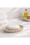 Florence Polyresin Soap Dish 14x10x2cm - Beige