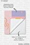 Floral Tropical Modern Beach Towel - Bohemian Pastel Mediterranean Quick Dry Microfiber Towel - 8
