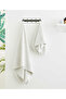 Sardes 100% Organic Cotton Hand Towel 30 X 50 cm Beige Velvet Texture Gots Certified - 6