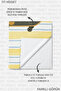 Duck with Skateboard Striped Kids Beach Towel - Marine Yellow Blue Children's Quick Dry Microfiber Towel - 8