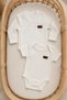 Ribbed Textured 7-Piece Baby Hospital Discharge Set with Blanket, Bodysuit, Hat and Gloves - 3