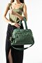 Klinkır Women's Shoulder Bag Lightweight Rainproof Multi-Pocket Crossbody Shoulder Bag 32*27 cm