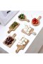 Mini Bamboo Appetizer Trays Set of 6, Wooden Cutting Board Set for Vegetables, Adorable Food Presentation, Perfect for Serving, Kitchen Organizer, Decorative Tray for Parties and Special Occasions - 3